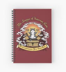 The League of Internet Cats Spiral Notebook