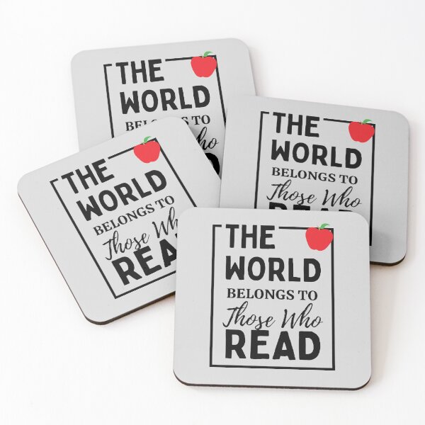 Item preview, The World Belongs To Those Who Read The Best Teacher Black Design designed and sold by BestTeacher.
