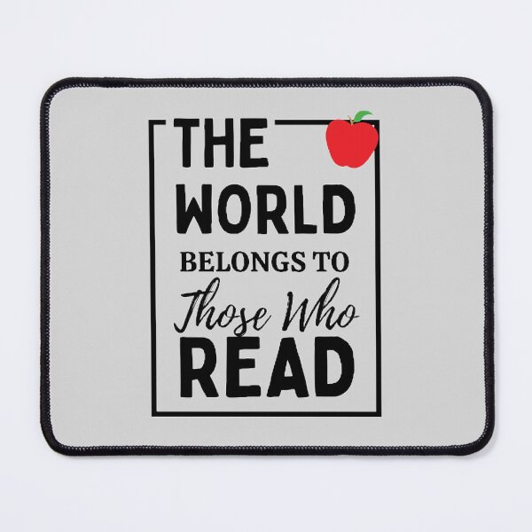 Item preview, The World Belongs To Those Who Read The Best Teacher Black Design designed and sold by BestTeacher.