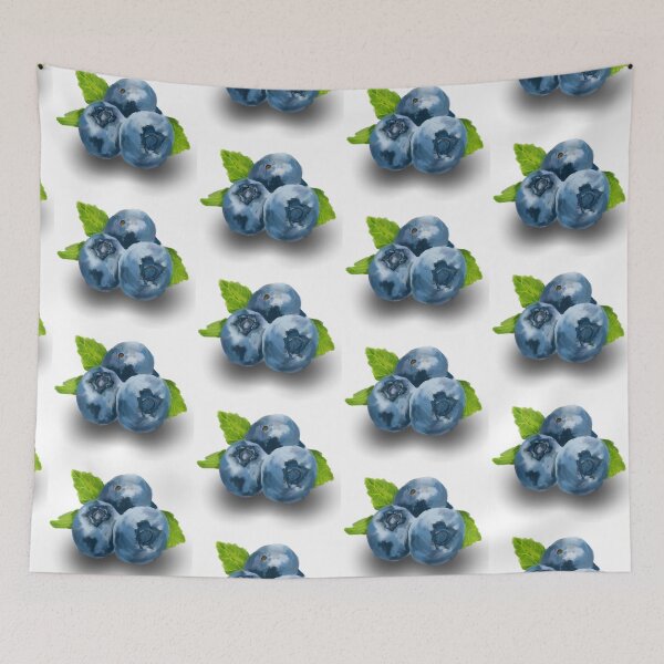 Item preview, Blueberries designed and sold by Sarah Sioux Studios.