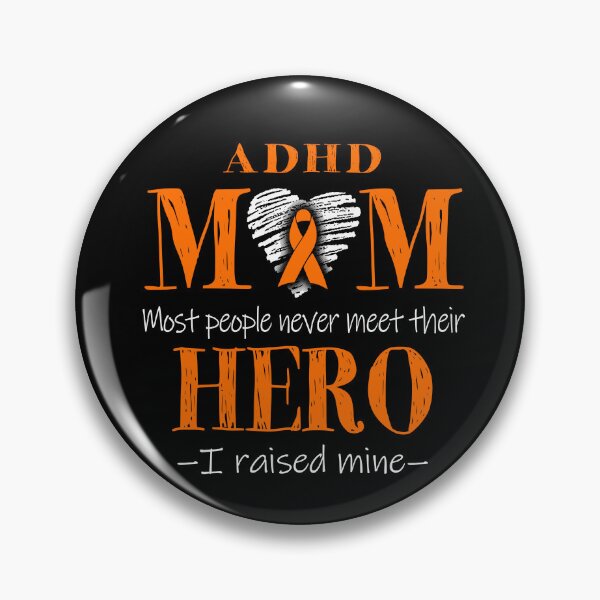 Item preview, Proud ADHD Mom HERO I Raised Mine designed and sold by Mnrshirley.