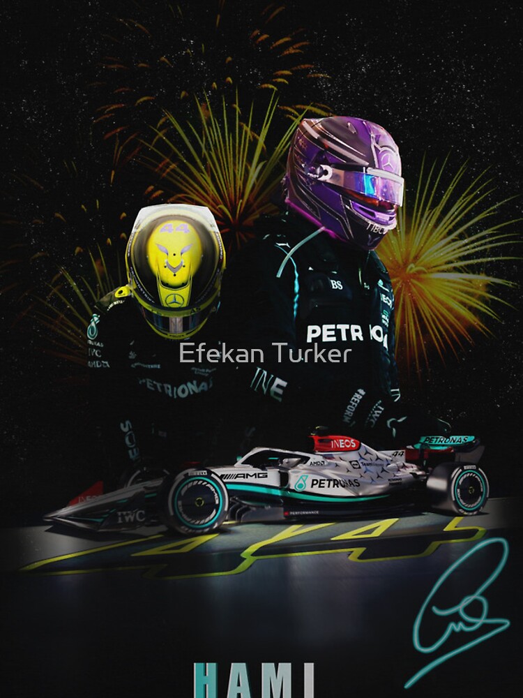 Lewis Hamilton digital art posters iPhone Case for Sale by