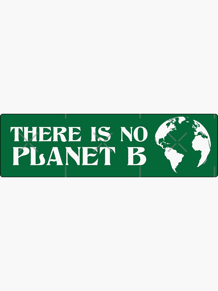 Discover il n'y a pas de planète b jour de la terre autocollant