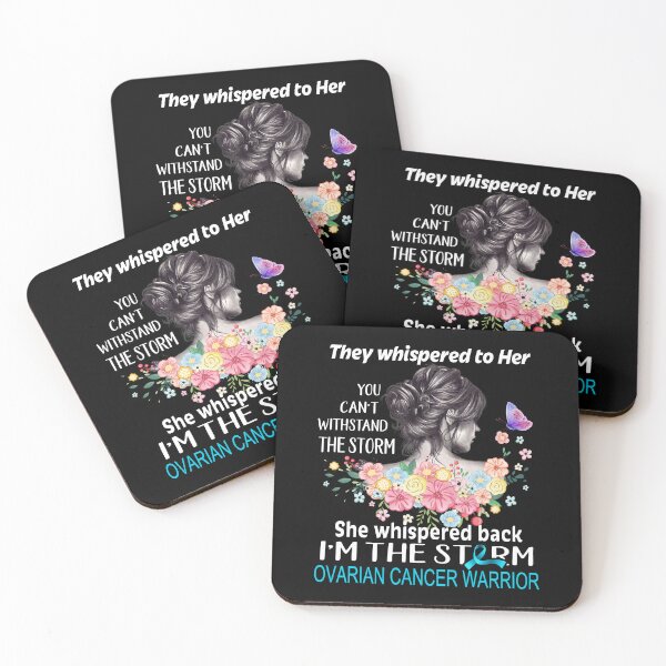 Item preview, Ovarian Cancer Warrior I'm The Storm Ovarian Cancer Awareness designed and sold by Hatjar.
