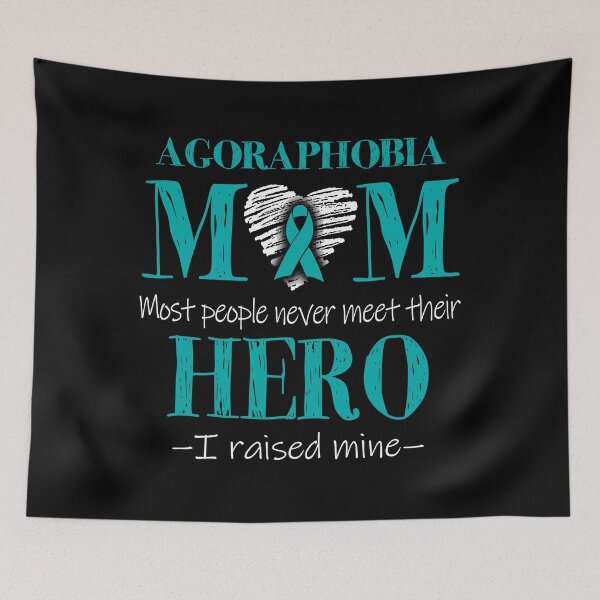 Item preview, Proud Agoraphobia Mom HERO I Raised Mine designed and sold by Mnrshirley.