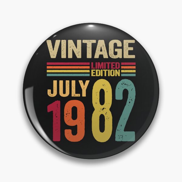 Item preview, 40 Years Old Gifts Vintage July 1982 - 40th Birthday gift designed and sold by BahaaIB.