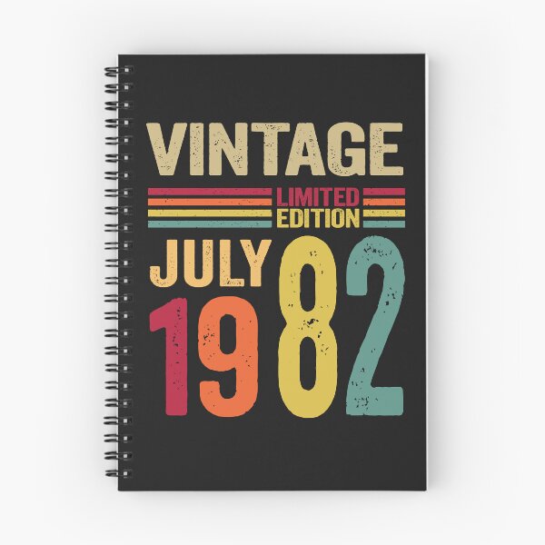 Item preview, 40 Years Old Gifts Vintage July 1982 - 40th Birthday gift designed and sold by BahaaIB.