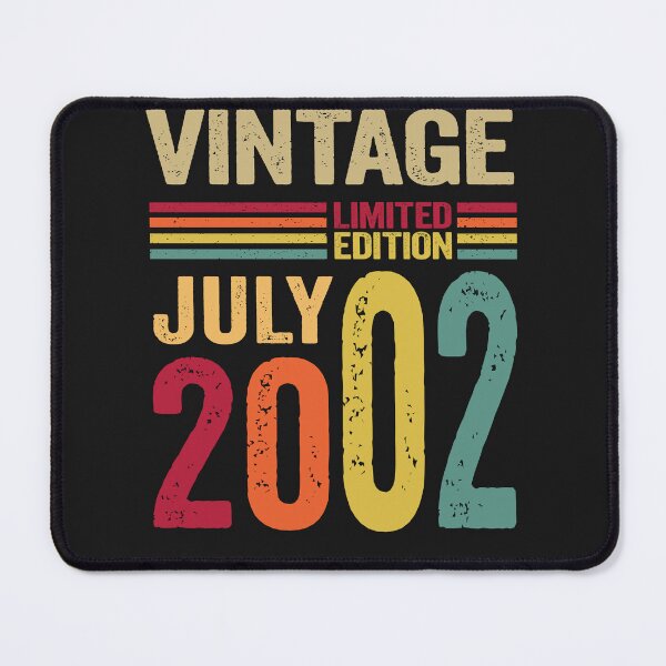 Item preview, 20 Years Old Gifts Vintage July 2002 - 20th Birthday gift designed and sold by BahaaIB.