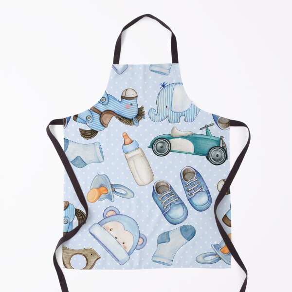 Item preview, Cute Baby Boy Pattern - Blue Toys and Baby Accessories designed and sold by silviaol.