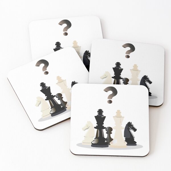 Item preview, chess black and white pieces designed and sold by Zhanna Lenivaya.
