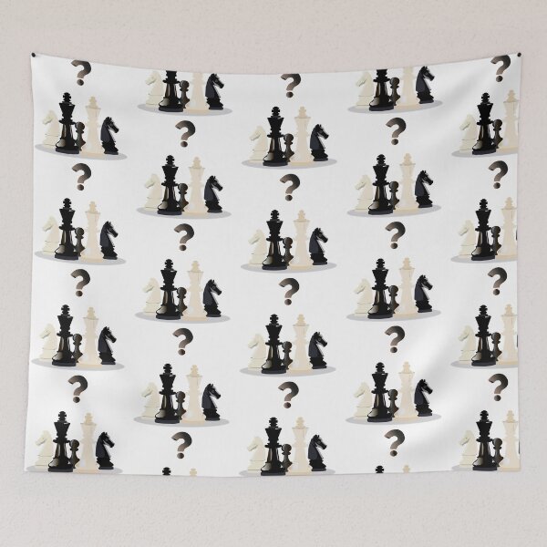 Item preview, chess black and white pieces designed and sold by Zhanna Lenivaya.