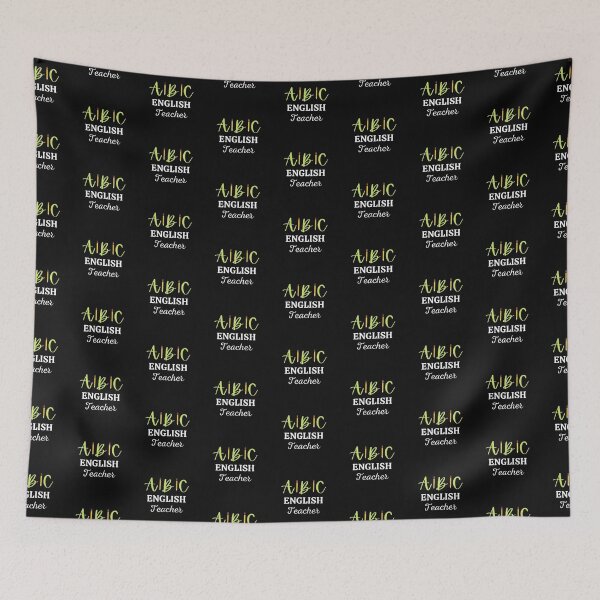 Item preview, ABC English Teacher The Best Teacher Green Design designed and sold by BestTeacher.