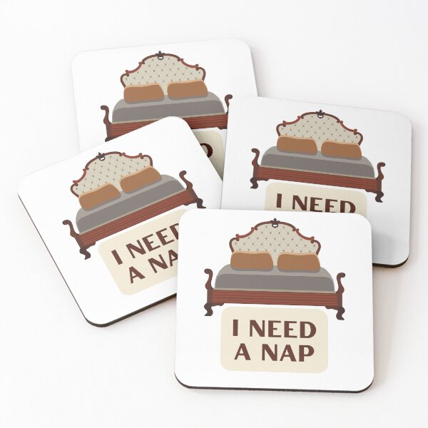 Item preview, I Need a Nap With Vintage Bed Sleep Meme designed and sold by IceCreamMuseum.