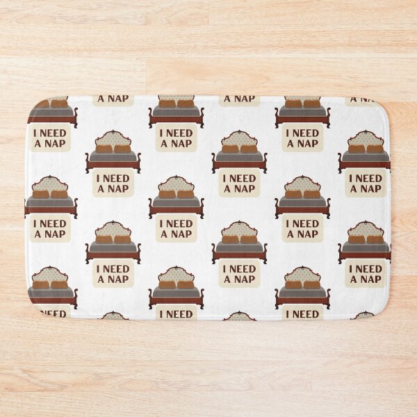 Item preview, I Need a Nap With Vintage Bed Sleep Meme designed and sold by IceCreamMuseum.