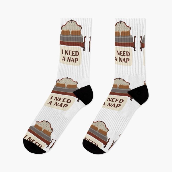 Item preview, I Need a Nap With Vintage Bed Sleep Meme designed and sold by IceCreamMuseum.