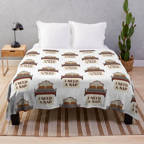 Item preview, I Need a Nap With Vintage Bed Sleep Meme designed and sold by IceCreamMuseum.