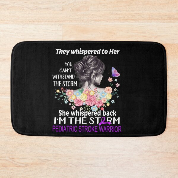 Item preview, Pediatric Stroke Warrior I'm The Storm Pediatric Stroke Awareness designed and sold by Hatjar.
