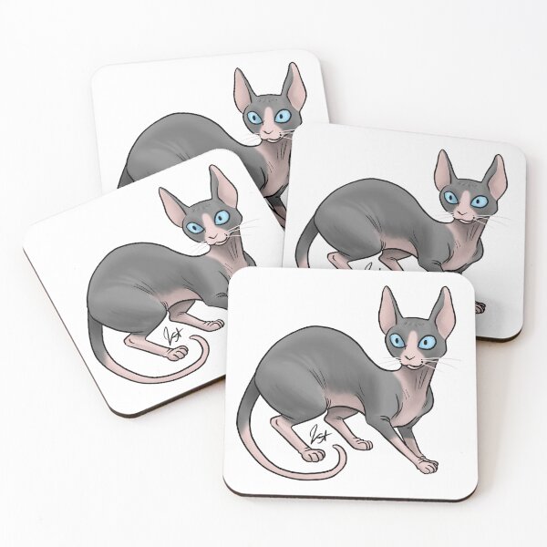 Item preview, Cat - Sphinx Cat - bi-color designed and sold by Jennifer Stolzer.