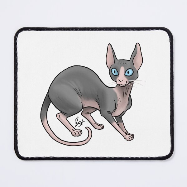 Item preview, Cat - Sphinx Cat - bi-color designed and sold by Jennifer Stolzer.