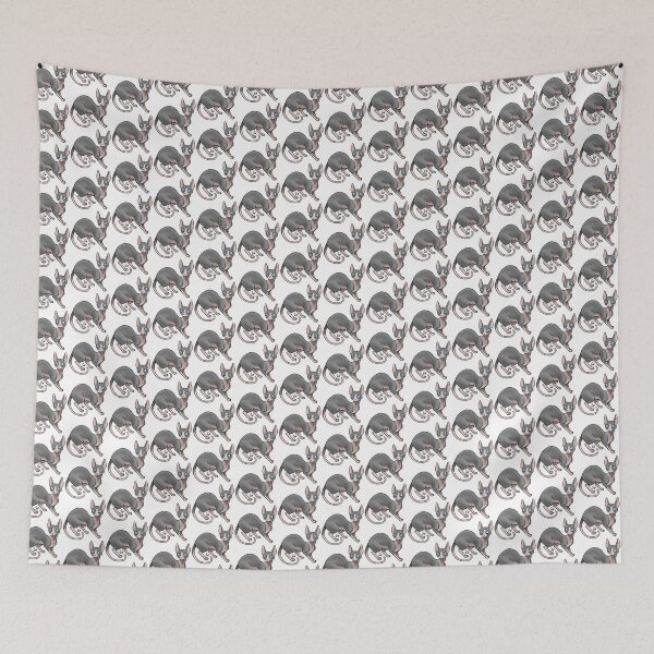 Item preview, Cat - Sphinx Cat - bi-color designed and sold by Jennifer Stolzer.