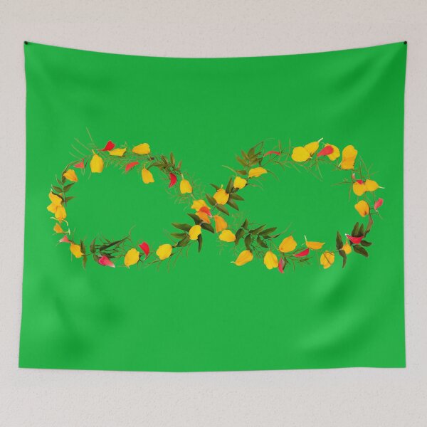 Item preview, Unendlichkeitszeichen Blumen designed and sold by Schka.