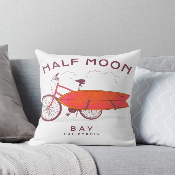 Item preview, Half Moon Bay California Retro Surfer designed and sold by earth-sky-and-i.