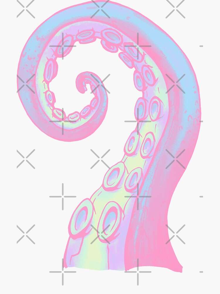 "Calimari Confections Candyfloss" Sticker for Sale by doconyxdesigns