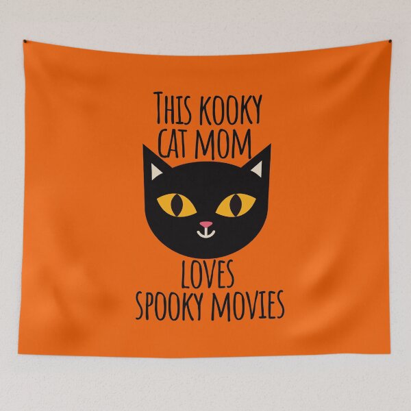 Item preview, Cat Mom Loves Spooky Movies designed and sold by SunfullyYours.