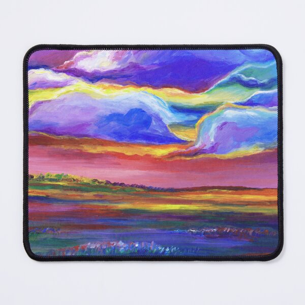 Item preview, Rich Sunset Landscape Painting designed and sold by Orianah.