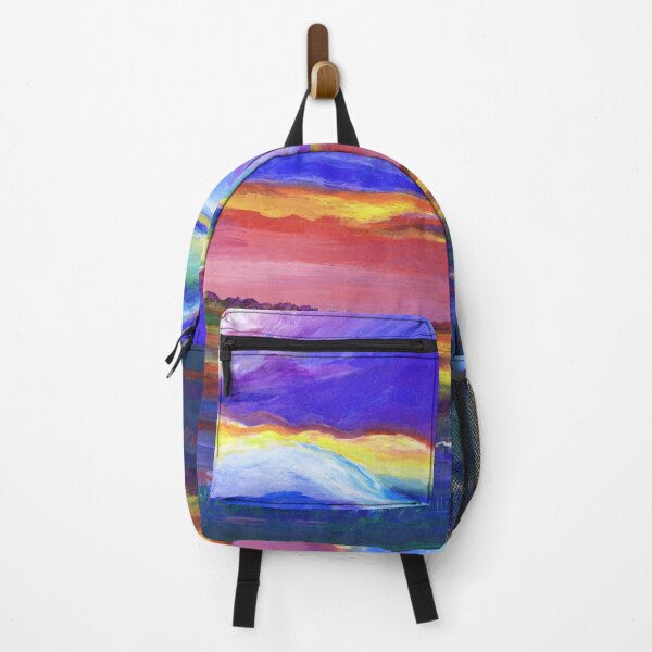 Item preview, Rich Sunset Landscape Painting designed and sold by Orianah.