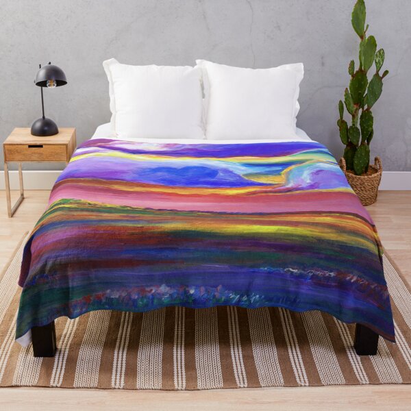 Item preview, Rich Sunset Landscape Painting designed and sold by Orianah.