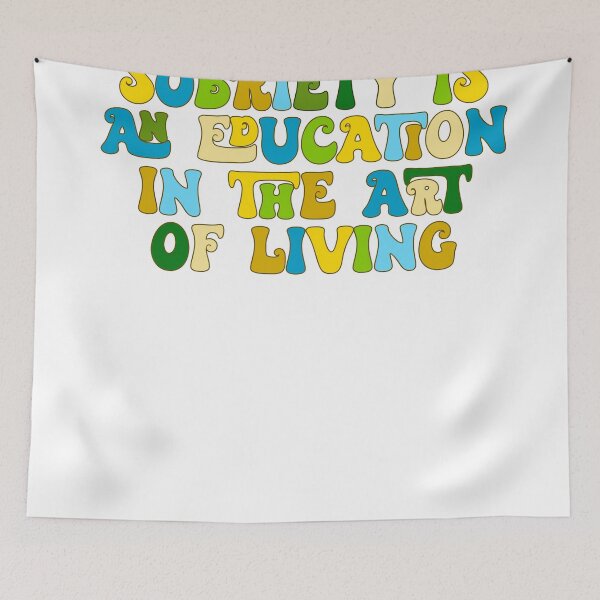 Item preview, the art of living  designed and sold by ECSoberSquad.