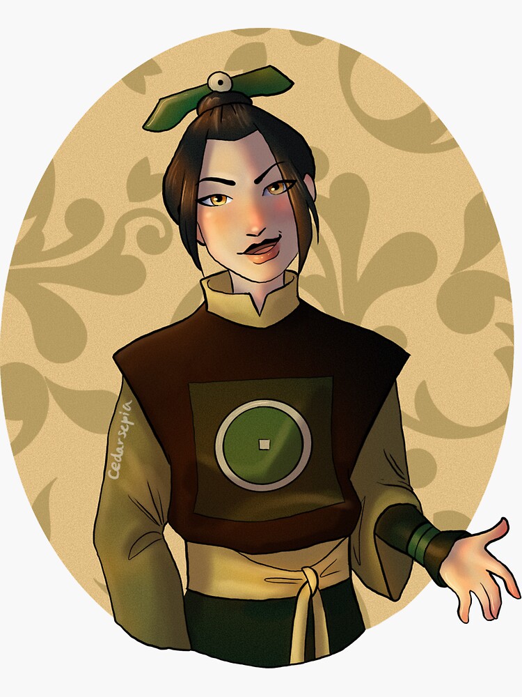 Azula Ba Sing Se Avatar The Last Airbender Sticker For Sale By Cedarsepia Redbubble