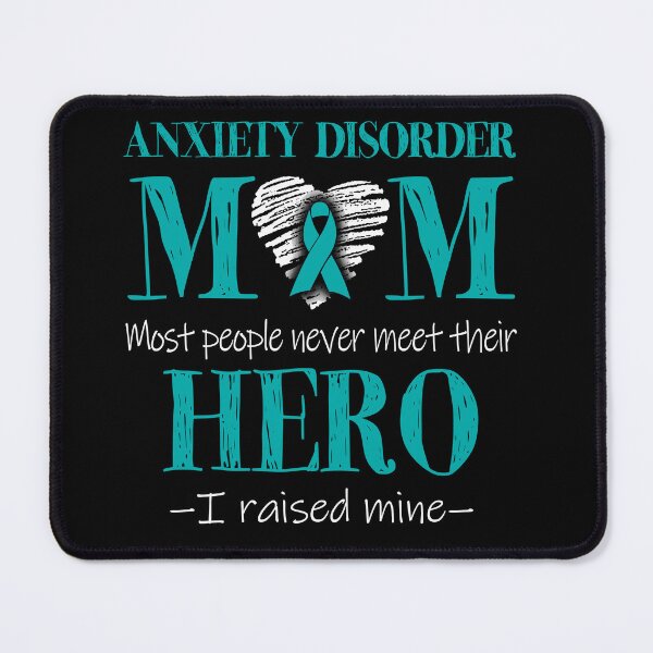 Item preview, Proud Anxiety Disorder Mom HERO I Raised Mine designed and sold by Mnrshirley.