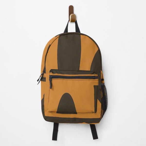 Item preview, Orange with Brown Shapes, EZonTHEi designed and sold by EZonThei.