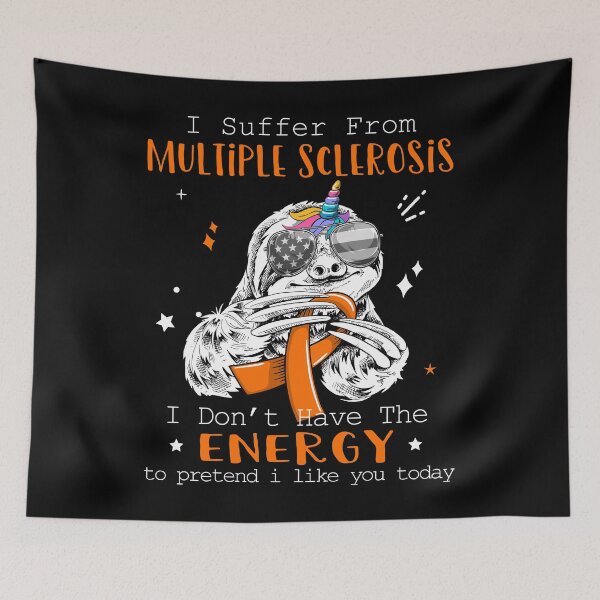 Item preview, Funny Sloth I Suffer From Multiple Sclerosis designed and sold by Kohend.