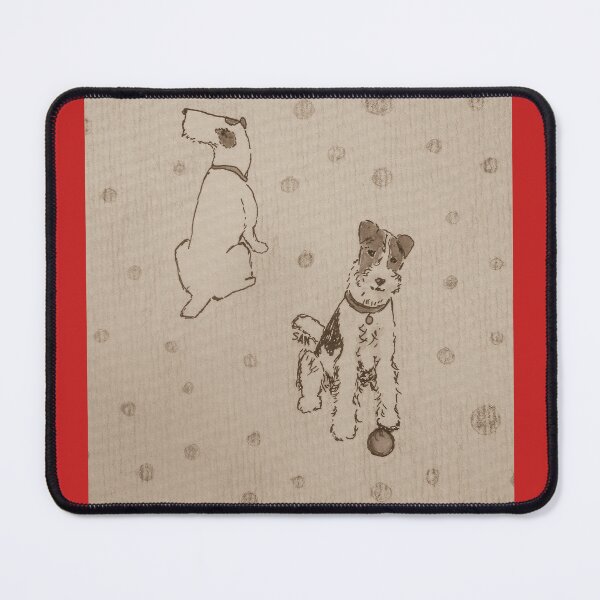 Item preview, Vintage Style Terriers Mixed Media in Sepia designed and sold by TurnipWilson.