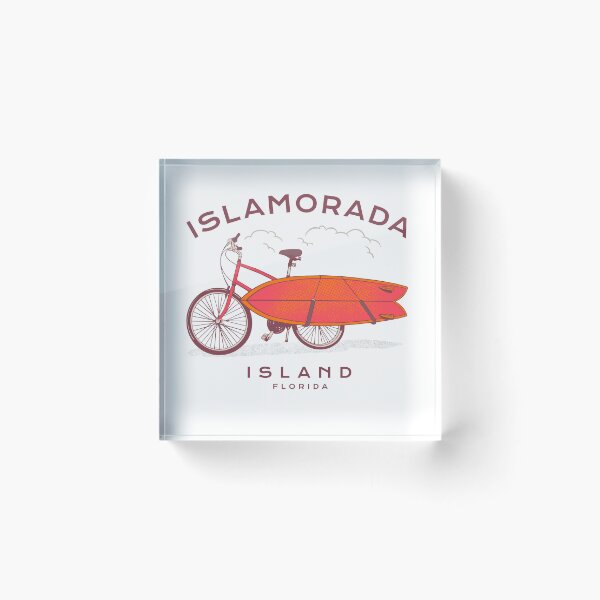 Item preview, Islamorada Island Florida Vintage Surfer designed and sold by earth-sky-and-i.