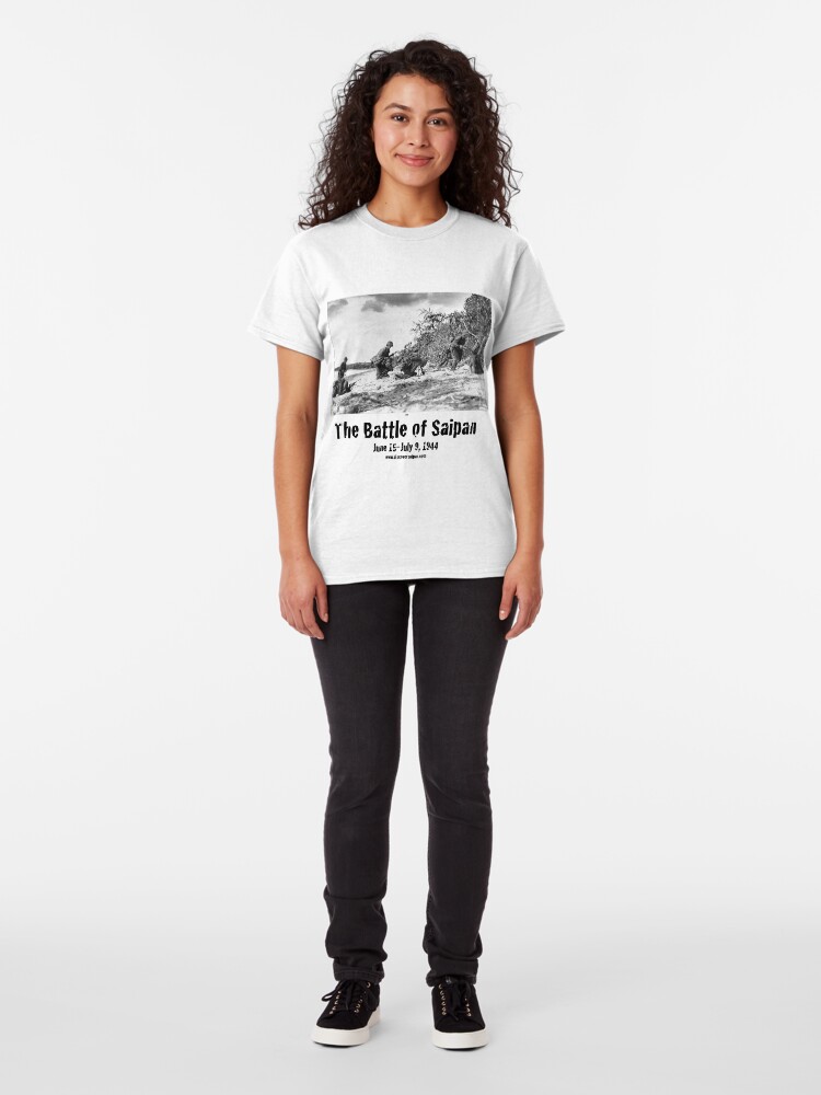 Alternate view of Battle of Saipan 75th Anniversary (1944 to 2019) Classic T-Shirt