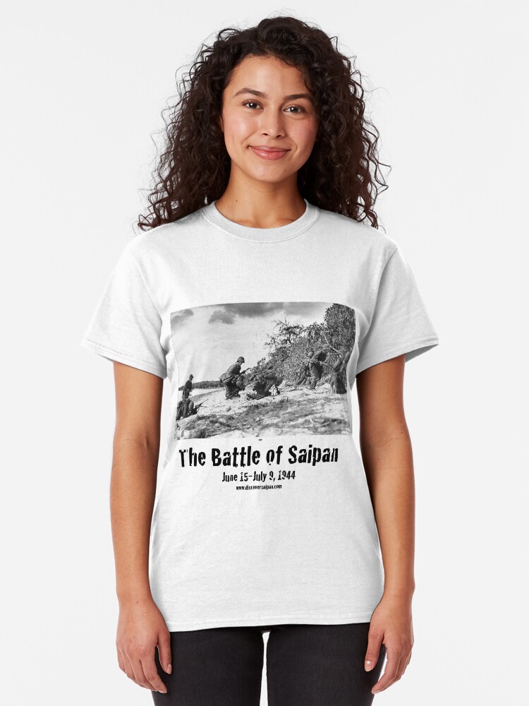 Alternate view of Battle of Saipan 75th Anniversary (1944 to 2019) Classic T-Shirt