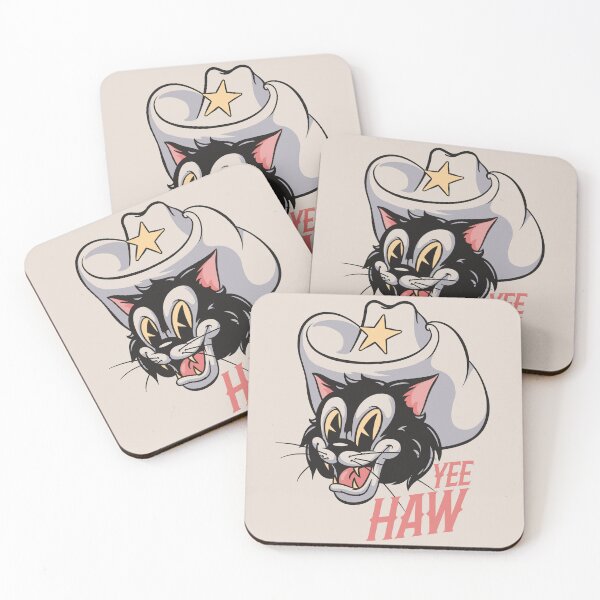 Item preview,  Cowboy Cat - YeeHaw | Retro Mascot | HOWDY designed and sold by Any Color Designs.