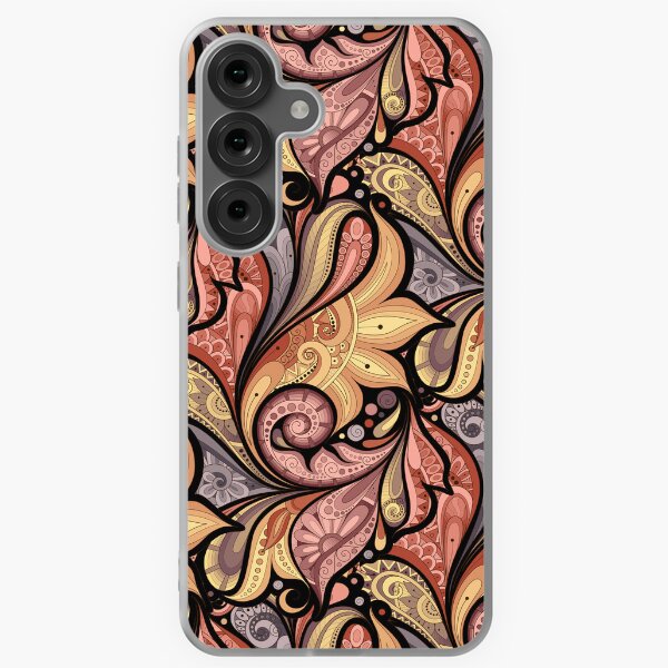 Vista previa del artículo con la obra «Patrón floral en estilo indio Paisley Garden», diseñado y vendido por lissantee.