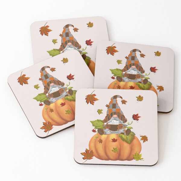 Item preview, Gnome Halloween Fall Leaves & Pumpkin designed and sold by Cute & Sassy Custom Gifting Boutiques.
