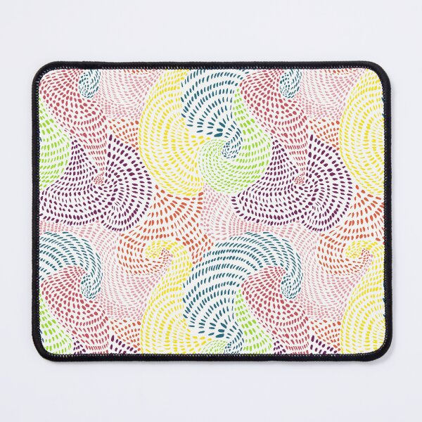 Item preview, Abstract colorful pointillist pattern on white background designed and sold by anaskwi.