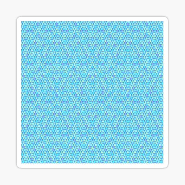Ocean Mermaid Scales Sticker