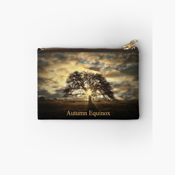 Item preview, Autumn Equinox with Oak Tree Sun Star and Clouds designed and sold by Stephanie Laird.