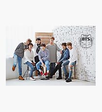 BANGTAN BOYS OT 7 Photographic Print