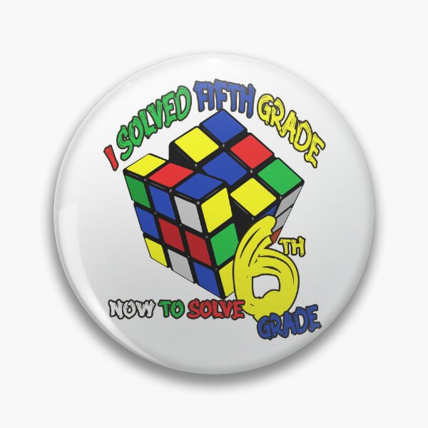 Item preview, Back to School Sixth Grade Rubic Cube designed and sold by Janette  Kimbrough.