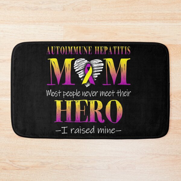Item preview, Proud Autoimmune Hepatitis Mom HERO I Raised Mine designed and sold by Mnrshirley.