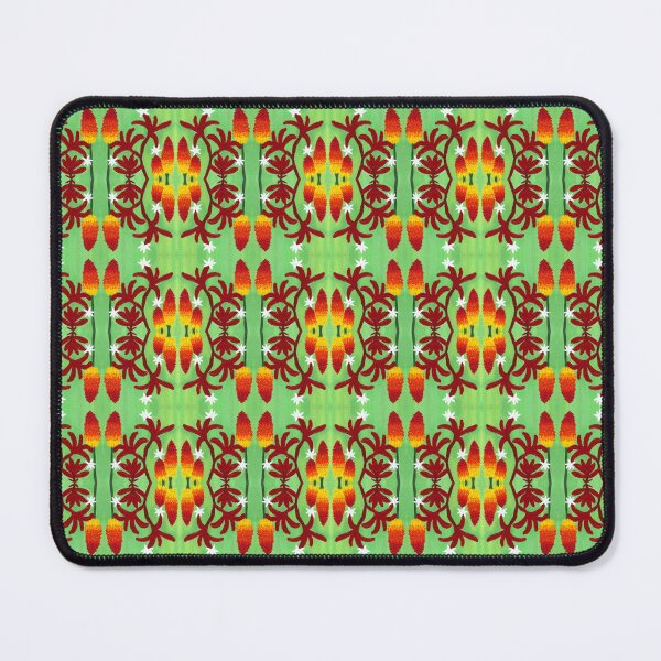 Item preview, Kniphofia and Kangaroo Paw Flower Pattern designed and sold by Janine-Brewster.